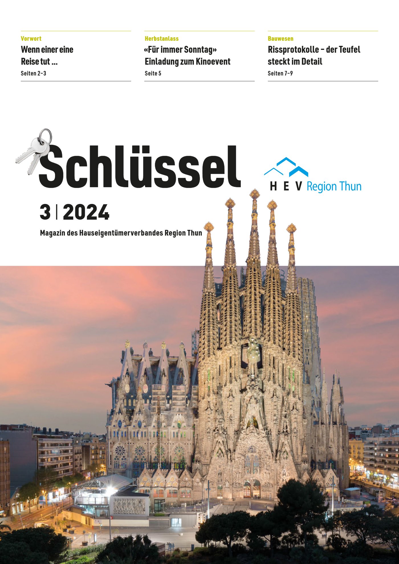 Titelseite Schlüssel 3 I 2024