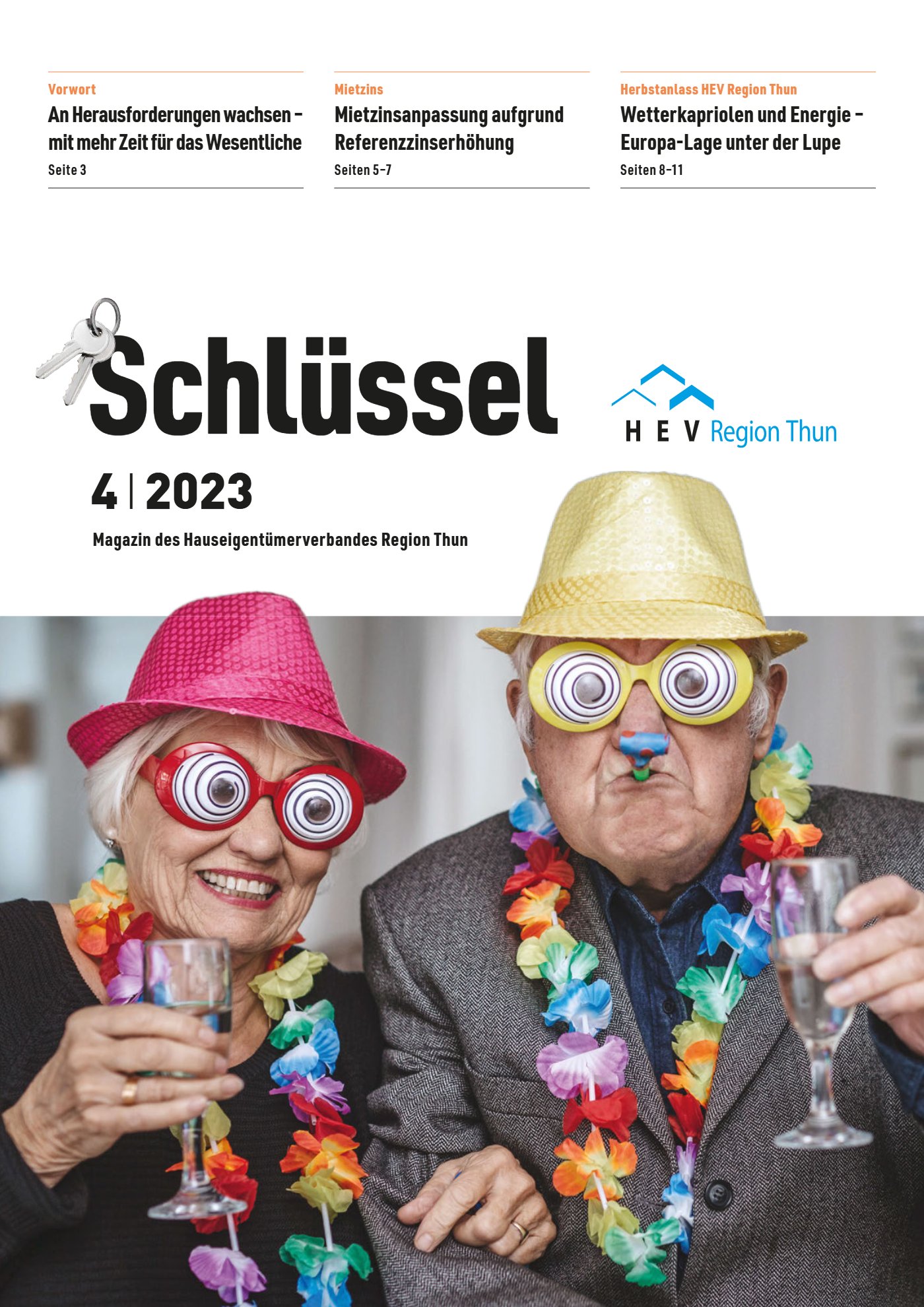 Titelseite Schlüssel 4 I 2023